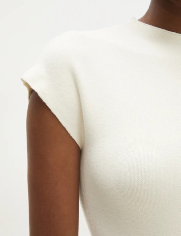 Rochie scurta Answear LAB, alb