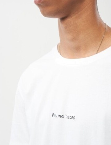 Tricou Filling Pieces, alb