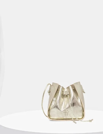 Geanta forte_forte, auriu