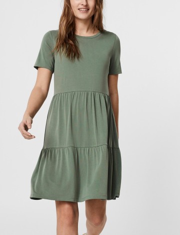 Rochie Vero Moda, verde, M