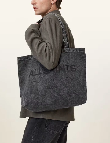 Sacosa ALLSAINTS, gri inchis