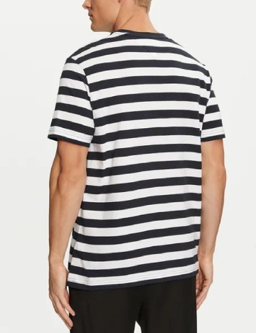 Tricou Tommy Hilfiger, alb/bleumarin