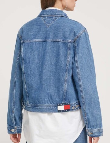 Jacheta Tommy Jeans, albastru