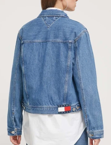 Jacheta Tommy Jeans, albastru