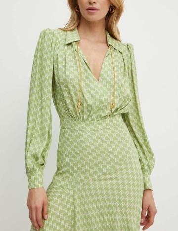 Rochie medie Elisabetta Franchi, verde