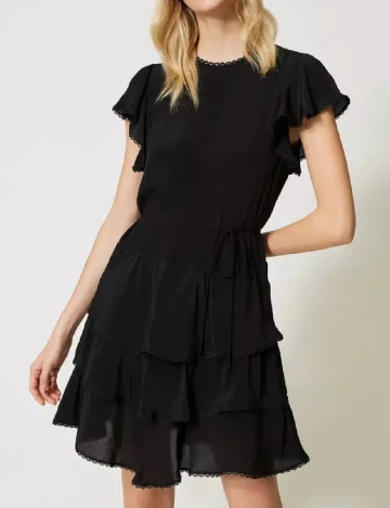 Rochie scurta Twinset, negru