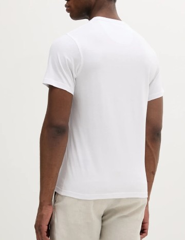 Tricou Barbour, ecru