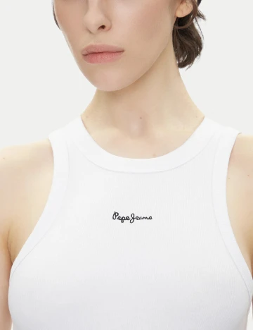 Maiou Pepe Jeans, alb