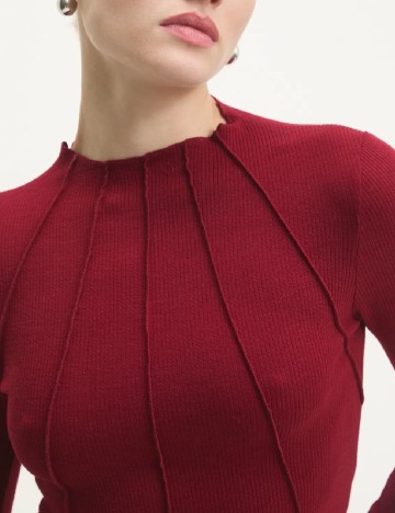 Bluza Answear LAB, visiniu