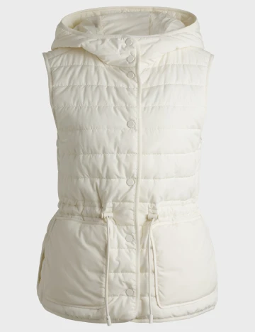 Vesta impermeabila BOSS, ecru