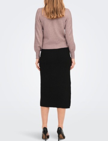 Bluza Jacqueline de Yong, roz pudra inchis