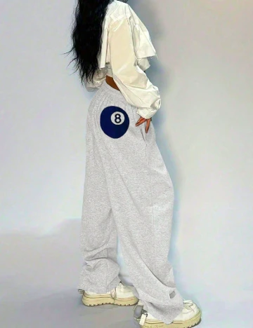 Pantaloni SHEIN, gri