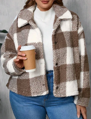 Jacheta SHEIN CURVE, maro