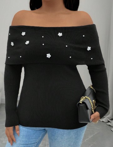 
						Bluza SHEIN CURVE, negru