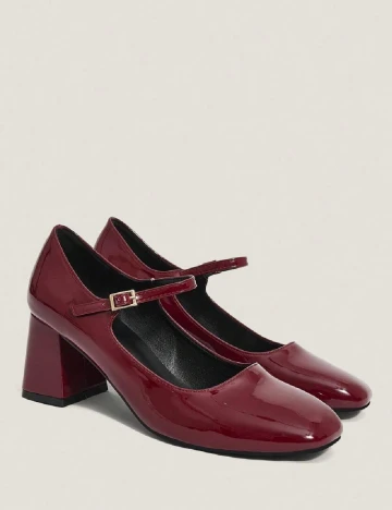 Pantofi SHEIN, visiniu