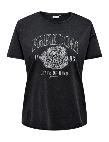 Tricou Only Carmakoma, negru