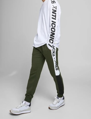 Pantaloni Jack&Jones, kaki, S