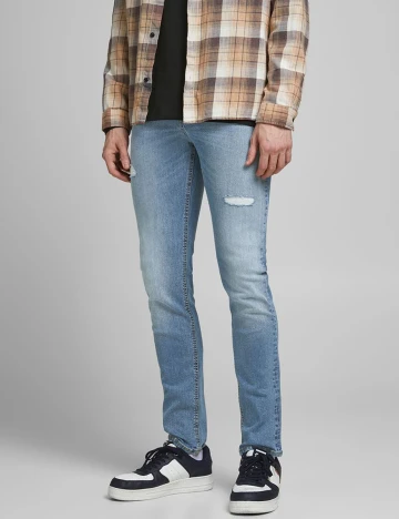 Blugi Jack&Jones, albastru denim, W32/L32