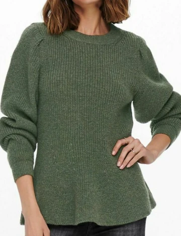Pulover Only, verde, M
