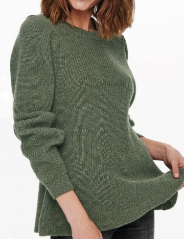 Pulover Only, verde, M