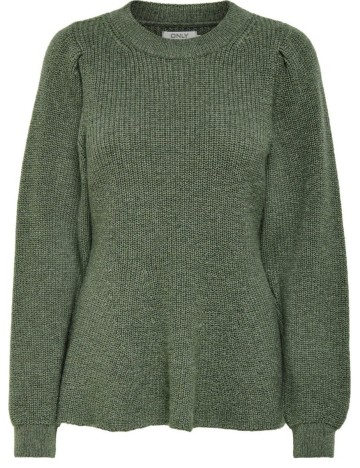 Pulover Only, verde, M