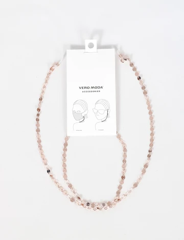 Colier Ochelari Vero Moda, auriu Galben