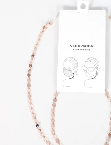 Colier Ochelari Vero Moda, auriu Galben