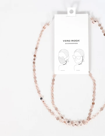 Colier Ochelari Vero Moda, auriu Galben