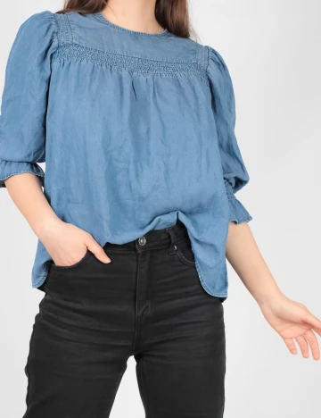 Bluza Only, albastru, M