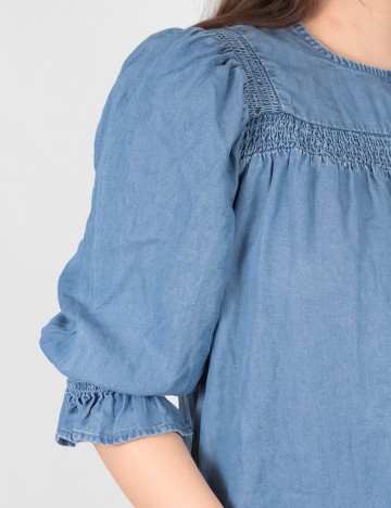 Bluza Only, albastru, M