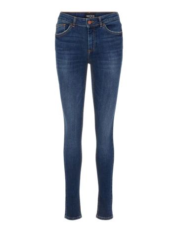 Blugi Pieces, albastru, XS/30 Albastru