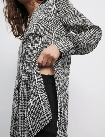 Camasa Zara, gri, L
