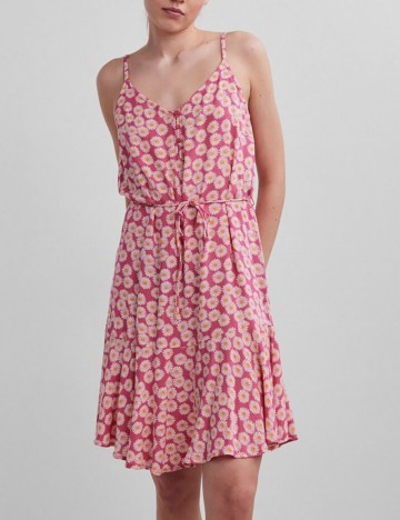 
						Rochie scurta Pieces, roz