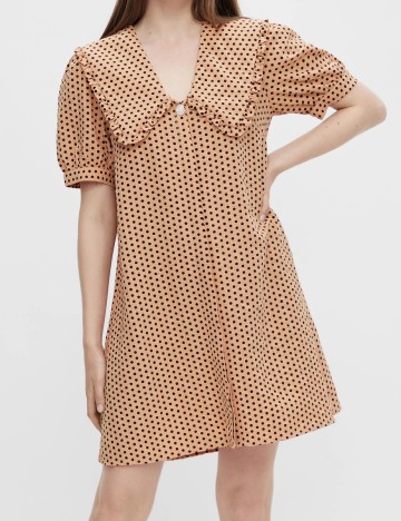 Rochie Pieces, portocaliu, M