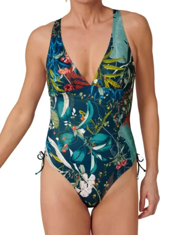Costum de baie , Triumph, floral, 38B