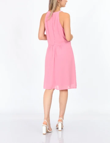 Rochie scurta Vila, roz Roz