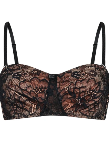Sutien Triumph, negru Negru