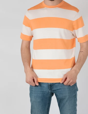 Tricou Only, portocaliu, L Portocaliu