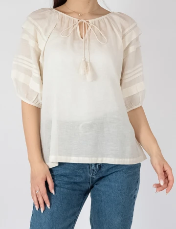 Bluza Vero Moda, ecru, M