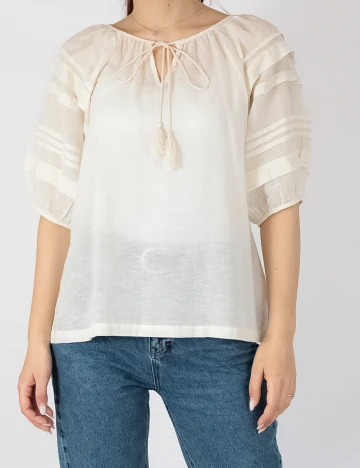 Bluza Vero Moda, ecru, M