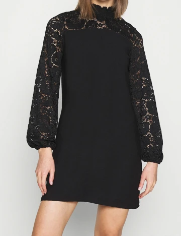 Rochie Pieces, negru, M