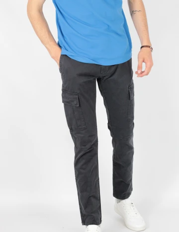 Pantaloni N.Z.A NEW ZEALAND AUCKLAND, bleumarin, W32/L32 Albastru