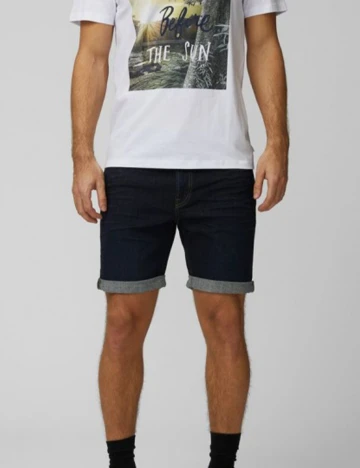 Pantaloni scurti PRODUKT, bleumarin, M