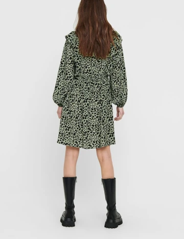 Rochie scurta Only, verde, XS