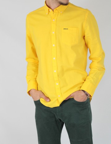 Camasa N.Z.A NEW ZEALAND AUCKLAND, galben, L