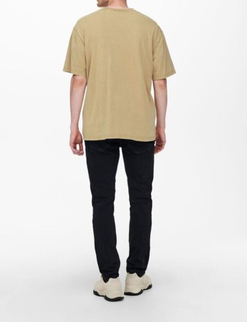 Tricou Only, maro, S