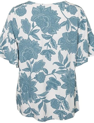 Bluza Junarose, alb, 44