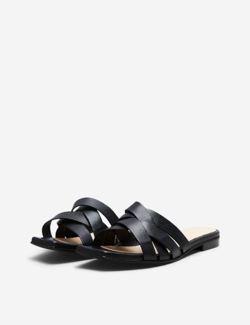 Slapi Selected Femme, negru, 40