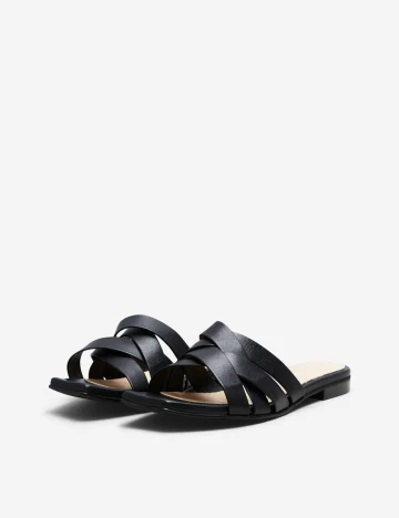 Slapi Selected Femme, negru, 40