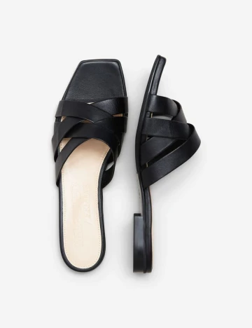 Slapi Selected Femme, negru, 40